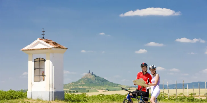 Za hezkého počasí je okolí ideální pro cyklovýlety.