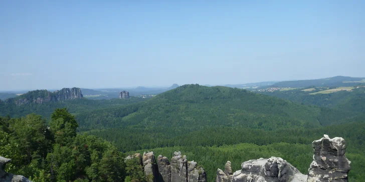 Via Ferrata: Lezení po Opičích kamenech v Česko Saském Švýcarsku až pro 3 osoby