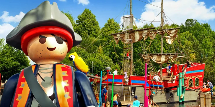 Výlet za piráty, kovboji i poníky do německého Playmobil Fun Parku