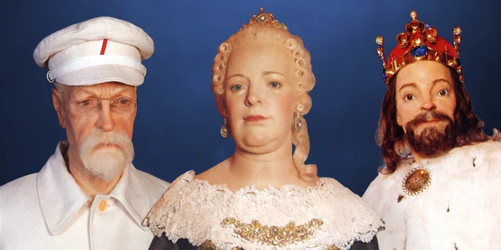 Muzeum voskových figurín u Karlštejna: vstup pro děti, dospělé i rodinu