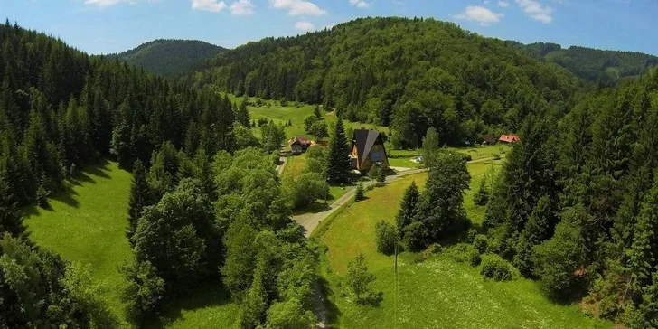 Vzhůru do přírody! Apartmá, vyhřátý bazén, rybník a ráj pro houbaře