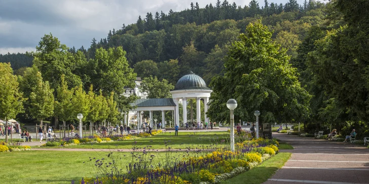 Ozdravný pobyt centru Mariánek: snídaně či polopenze, bazén i procedury