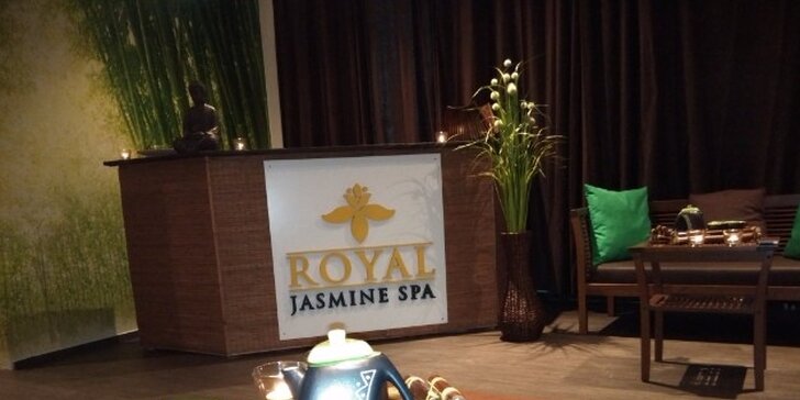 Asijské spa masáže dle výběru v luxusním salonu Royal Jasmine