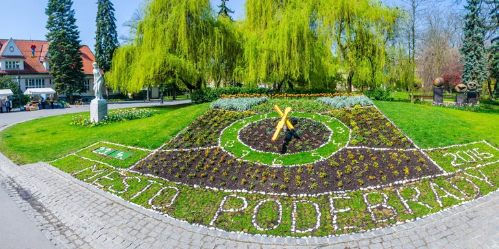 Wellness pobyt v Poděbradech: 1–10 nocí, snídaně, pivní koupel, relaxační procedury i dárek