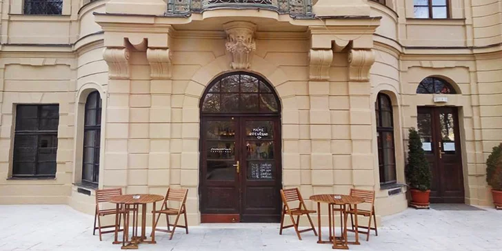 Káva i dort s sebou z Českavárny Portheimka pro 1 nebo 2 osoby