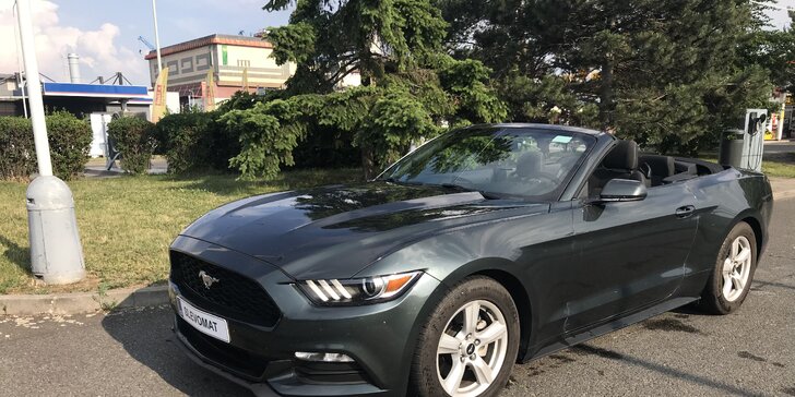 Za volantem legendy: půjčte si kabriolet Ford Mustang na den i na víkend