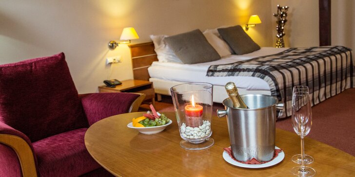 Relax v 4* hotelu v historickém centru Tábora s wellness a skvělou polopenzí