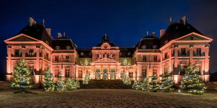 Zámek Vaux-le-Vicomte.