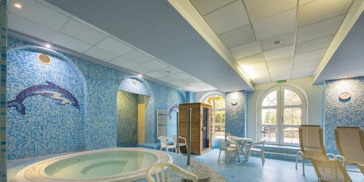 Útulné hotelové wellness