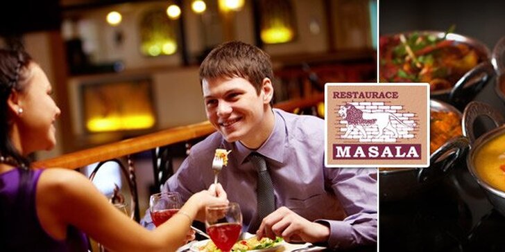 479 Kč za vydatné degustační menu PRO DVA v indické restauraci Masala. Masová i vegetariánská varianta a exotické chutě se slevou až 76 %.