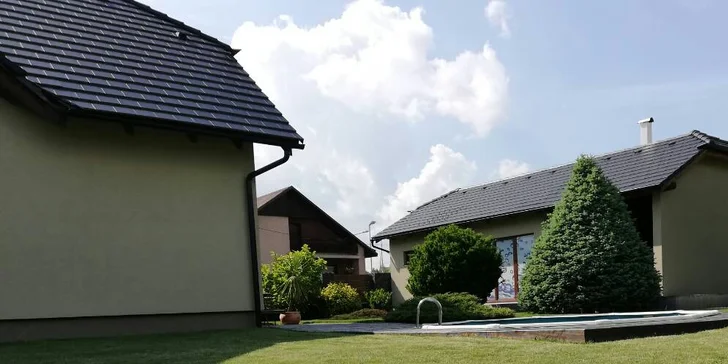 Apartmán nebo celý penzion u Hlinska pro 6 i 12 osob s možností wellness