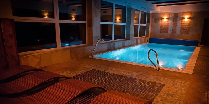 Odpočinkový pobyt v Jeseníkách: wellness, slaný bazén a polopenze