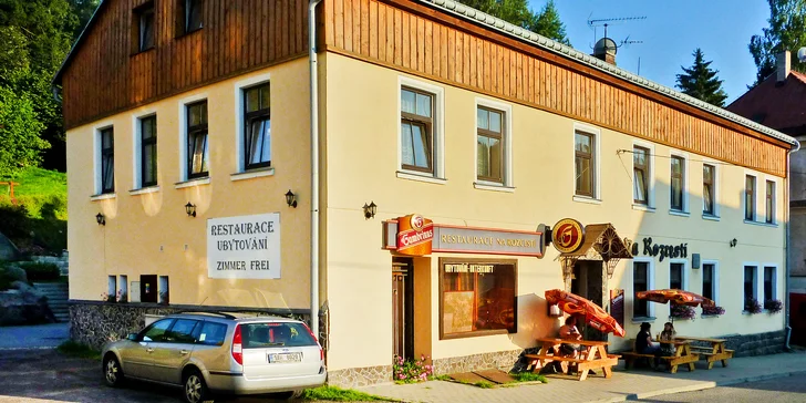 Pohoda v Jizerských horách: pobyt se snídaní nebo polopenzí