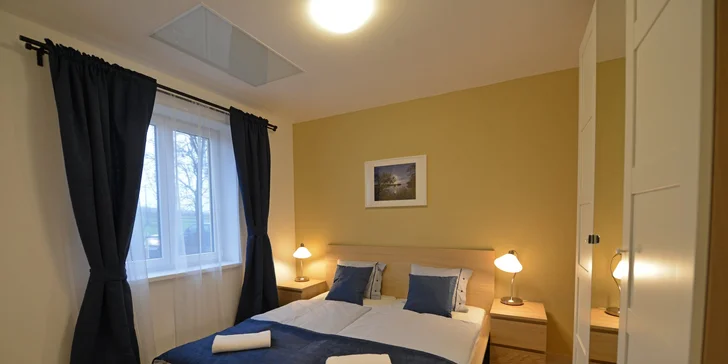 Ubytování v moderních apartmánech mezi Lednicí a Valticemi