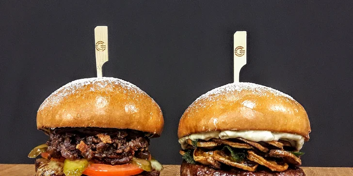 Burgery ve Vodičkově s hovězím Black Angus a pivem nebo nealkem