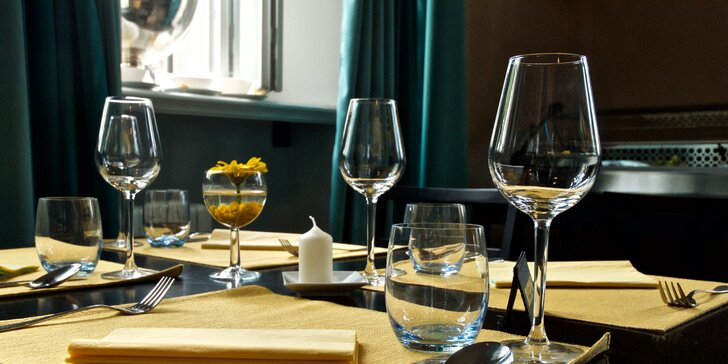 Vychutnejte si lahodné menu v příjemné restauraci i s lahví Rýnského Ryzlinku