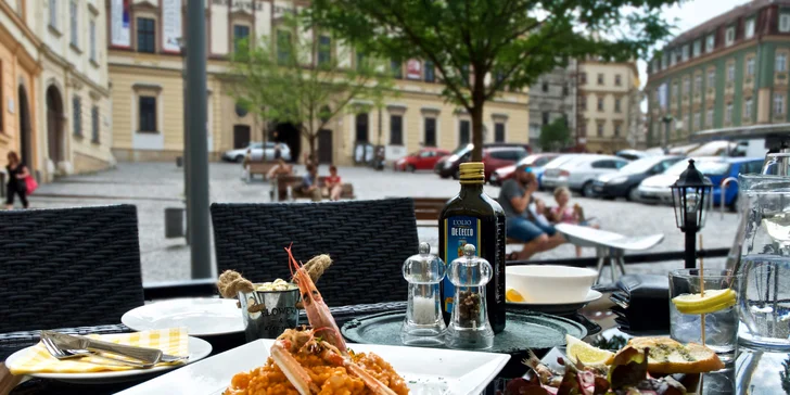 Menu od italských kuchařů: risotto s mořskými plody i vlastní zmrzlina