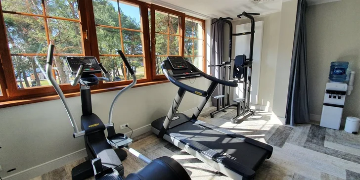 Vstup do fitness je také neomezený.