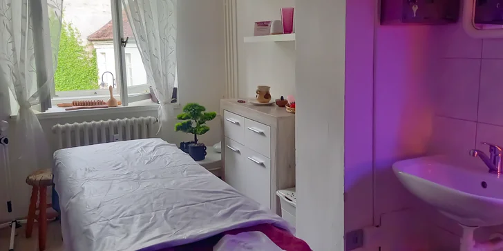 Salon se nachází v blízkosti zámku Slavkov.