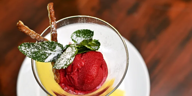 6chodové menu v La Bodeguita del Medio: kachna, tuňák, panenka i dezerty
