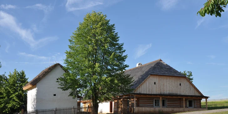 Rodinný výlet: vstupenka do skanzenu a muzea v Kouřimi