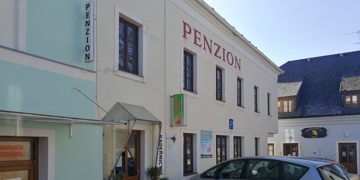 Brána do Pošumaví: Penzion v centru Klatov pro 1 osobu či pro 2 výletníky