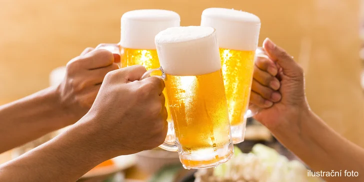 Pivo z tradičního chudenického pivovaru, třeba i se zvěřinovou paštikou