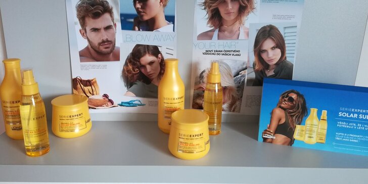 Chraňte vlasy před sluníčkem: balíček s L'oréal Solar Sublime kosmetikou
