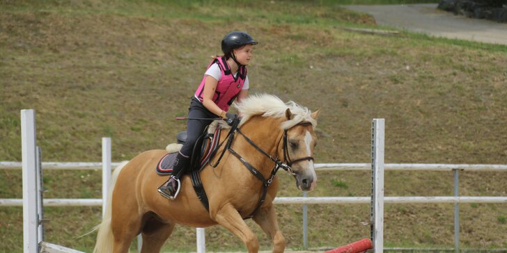 Jezdecký tábor pro děti od 7 let: teoretické i praktické lekce a zábava