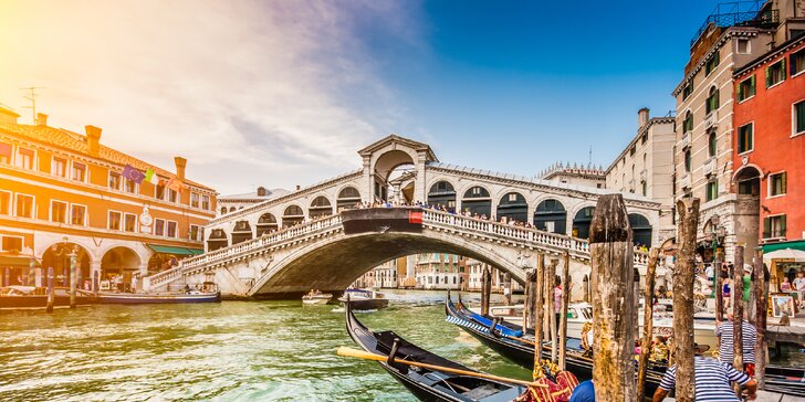 Poznejte krásy Benátek a Benátských ostrovů: 4 noci, snídaně, letecká doprava