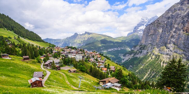 Poznávací zájezd po Švýcarsku vč. jízdy po obnovené historické horské trati