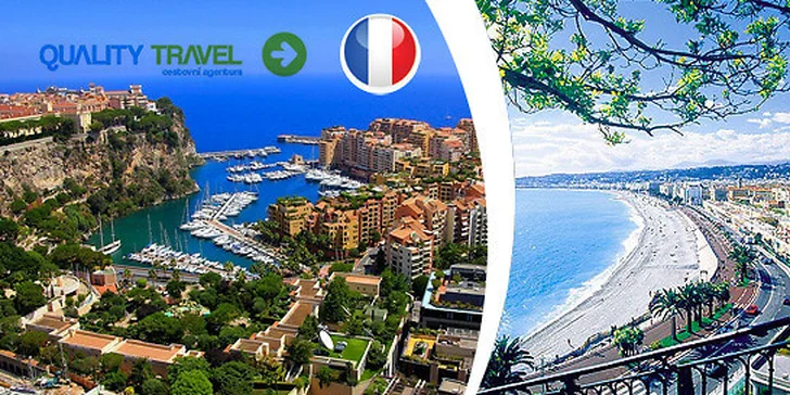 LAST MINUTE zájezd na Azurové pobřeží pro jednoho. Užíjte si: Cannes, Nice, Monte Carlo a další lokality Francouzské riviéry