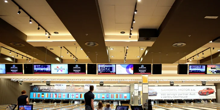Největší pizza v Olomouci a bowling v nejmodernějším centru Moravy