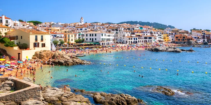 2 noci na pobřeží Costa Brava s koupáním, za příplatek výlet do Barcelony