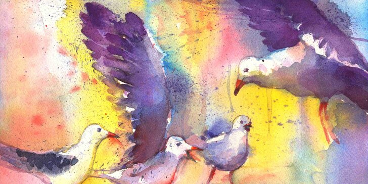 Víkendový výtvarný kurz: Tajemství akvarelové malby