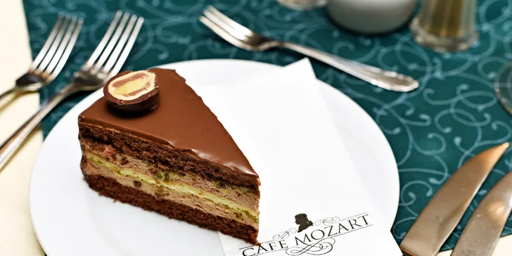 Poskládejte si 3chodové menu v Café Mozart na Staroměstském náměstí