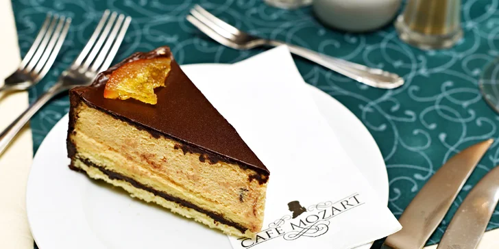 Poskládejte si 3chodové menu v Café Mozart na Staroměstském náměstí