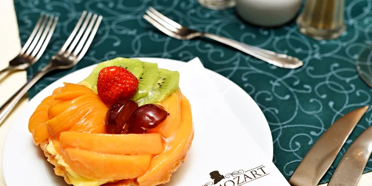 Poskládejte si 3chodové menu v Café Mozart na Staroměstském náměstí