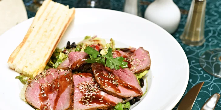 Poskládejte si 3chodové menu v Café Mozart na Staroměstském náměstí