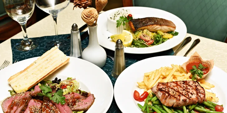 Poskládejte si 3chodové menu v Café Mozart na Staroměstském náměstí