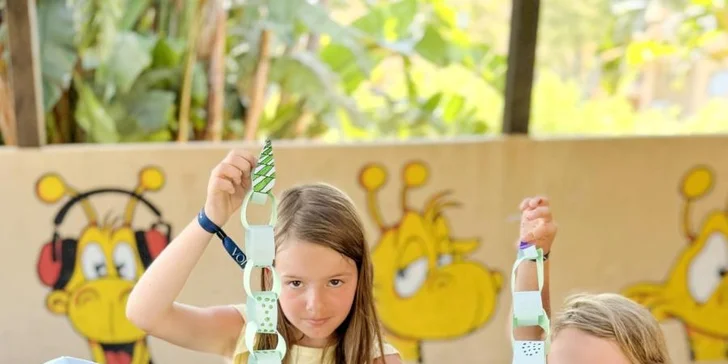 Děti se pořádně vyřádí na animačním programu s českými animátory.
