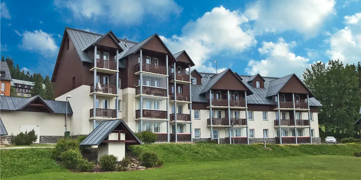 Ubytování v Krkonoších: 3–6 dní v apartmánech až pro 5 osob, Horní Mísečky