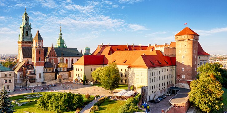 Moderní ubytování v královském Krakově se snídaní, bazénem a saunou