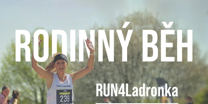 Podzimní rodinný běh RUN4Ladronka již v sobotu 16. září na Praze 6.