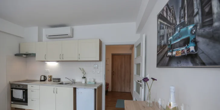 Pobyt v apartmánech s privátním wellness a degustačním menu