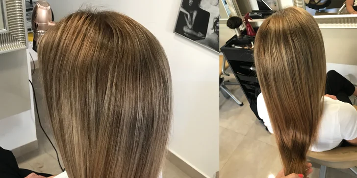 Péče o vlasy: ošetřující regenerační kúra, střih a trendy styling pro všechny délky vlasů