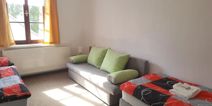 Brána do Pošumaví: Penzion v centru Klatov pro 1 osobu či pro 2 výletníky