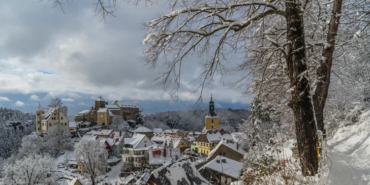 Těšte se na malebné městečko Hohnstein.