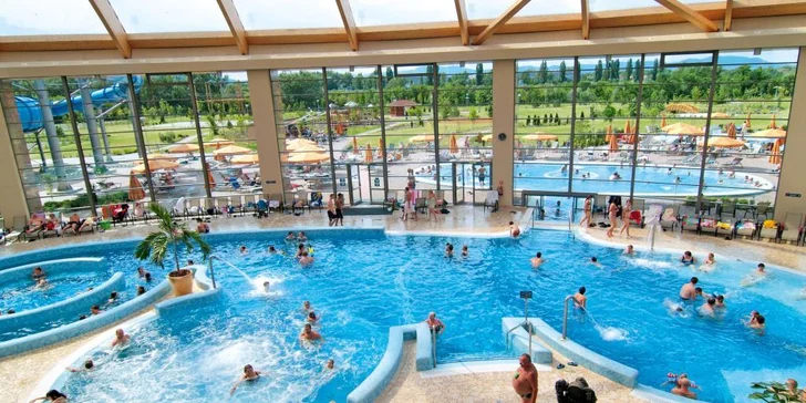 Pobyt v Budapešti: polopenze, neomezený vstup do aquaparku i wellness
