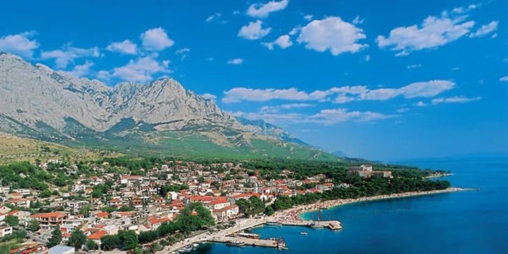 7 nocí v letovisku Baška Voda na Makarské v penzionu 250 m od pláže